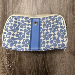 Coach makeup bag